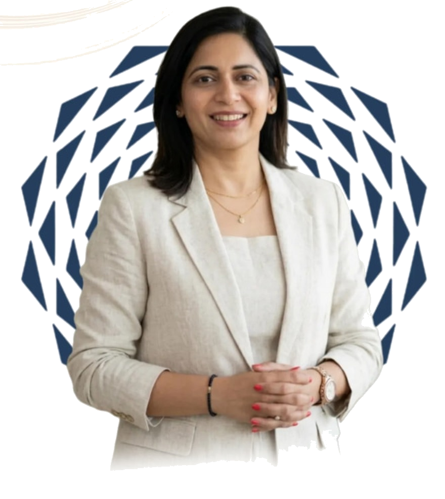 Portrait of Dr. Simpi Nanda, Inner CEO Alchemist and mentor to senior working professionals