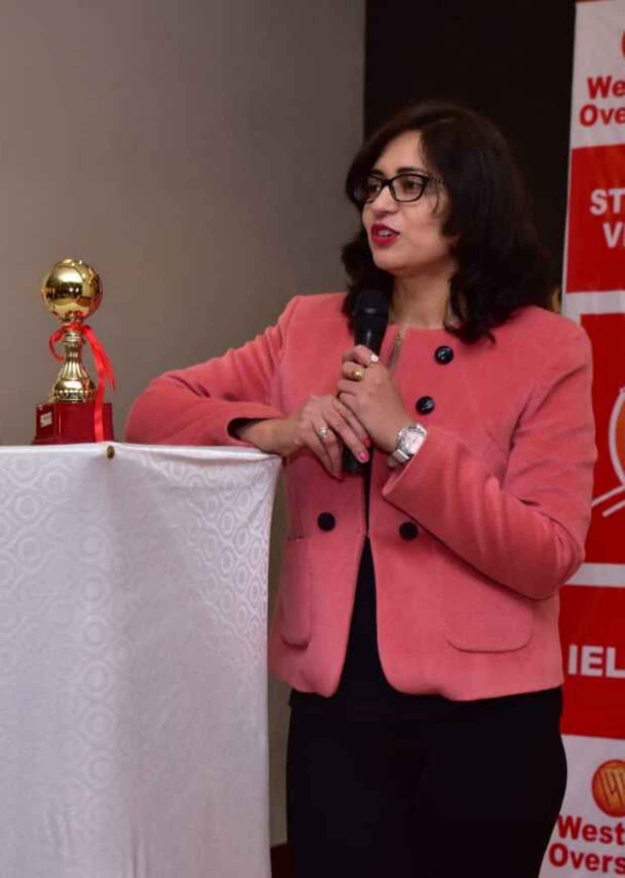 Dr. Simpi Nanda at a professional gathering