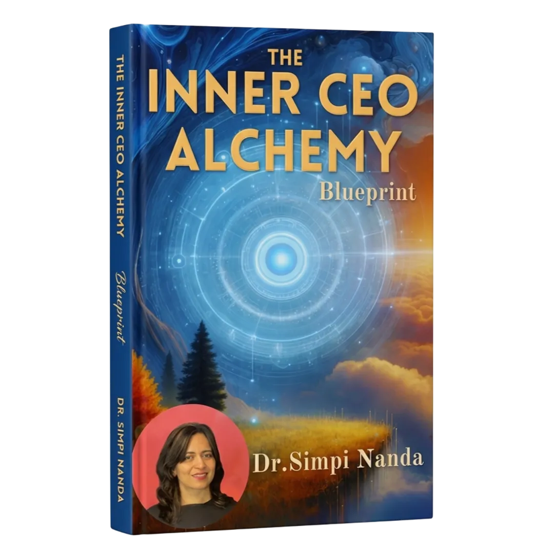 Book cover of The Inner CEO Alchemy by Dr. Simpi Nanda